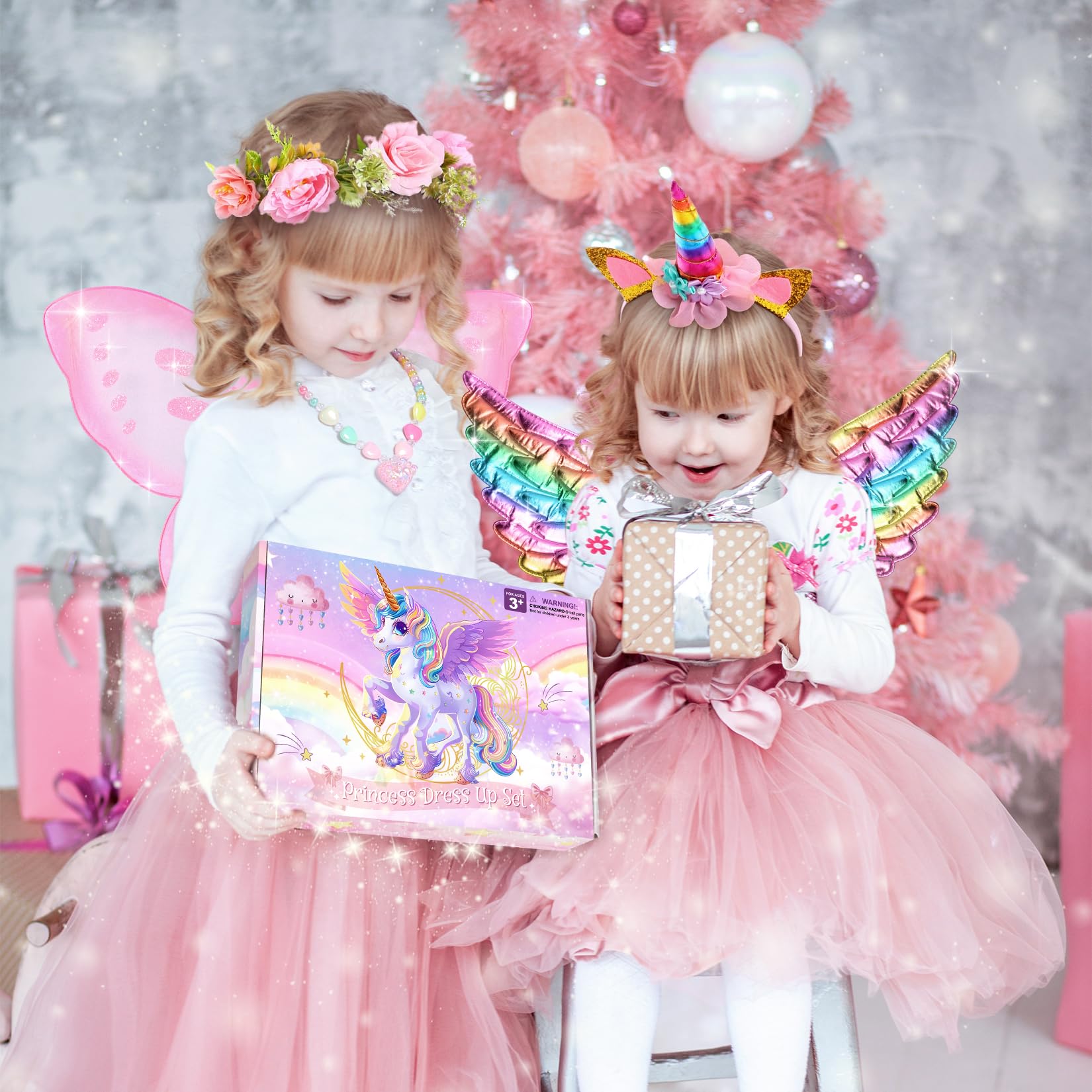Chillife unicorn wings: lightweight, easy-to-wear accessory for magical costumes