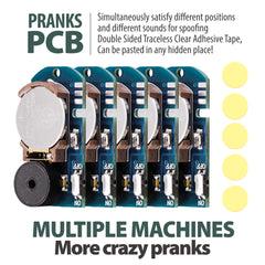 Chilpals hidden prank setup shows easy concealment behind electronics.