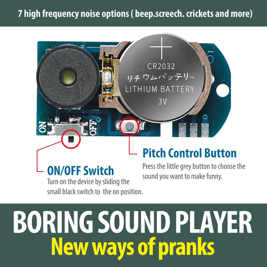 Chilpals PCB noise maker 5-pack enables playful beeps across desks.