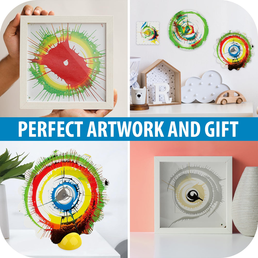 Chilpals Spin Art splash-proof chassis makes cleanup quick