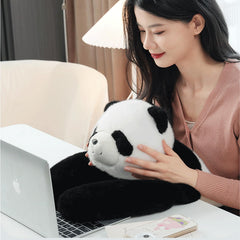 Chilsoby Panda elongated arms design, provides hug-like support when held