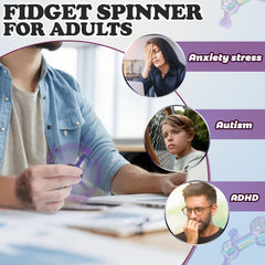 Chilvil spinner demonstrates double pendulum motion for mesmerizing desk spins