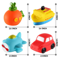 CHIMAGER 6-pack variety bath toys offer diverse play options