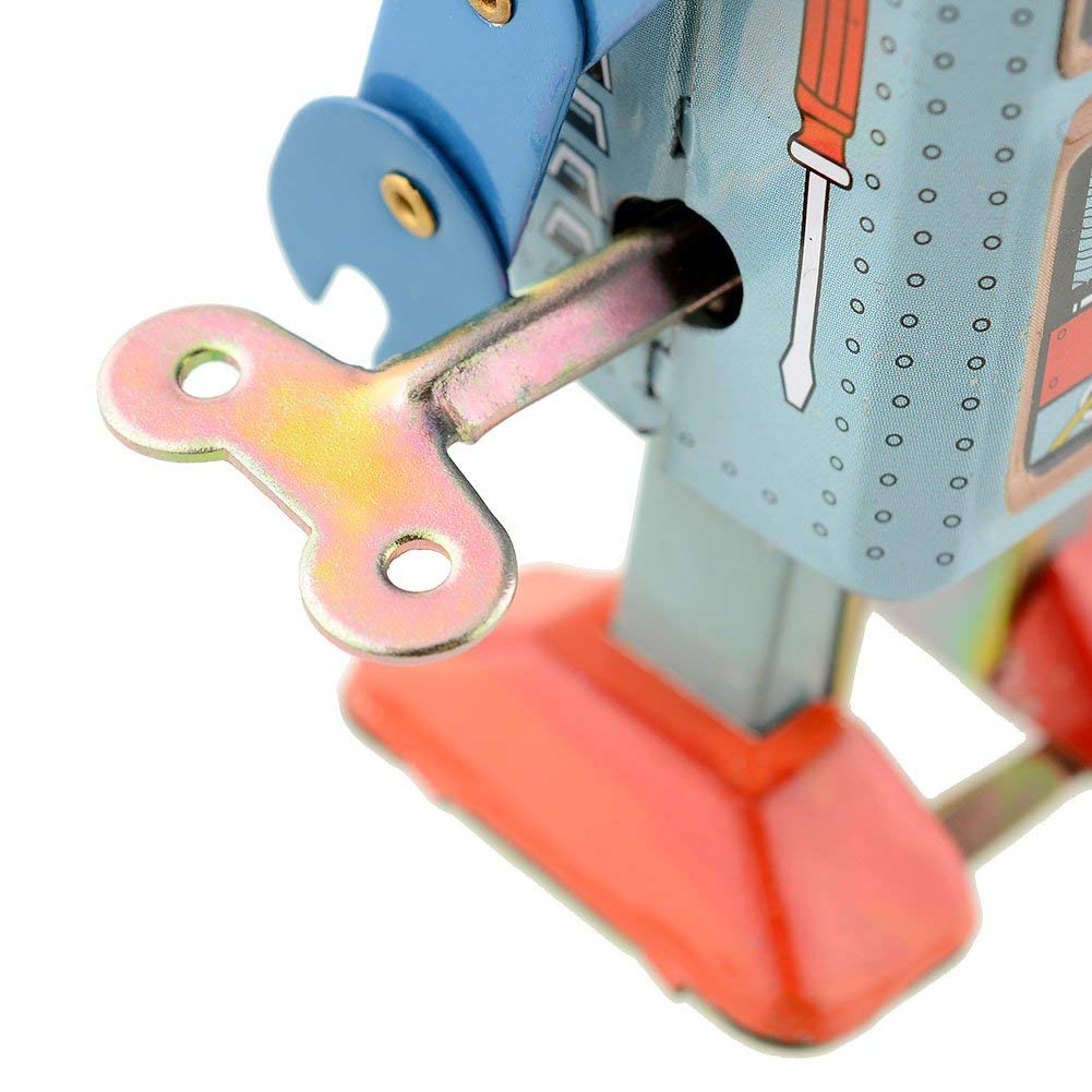 CHIMUY small wind-up robot sized 4.8 inches for compact display.