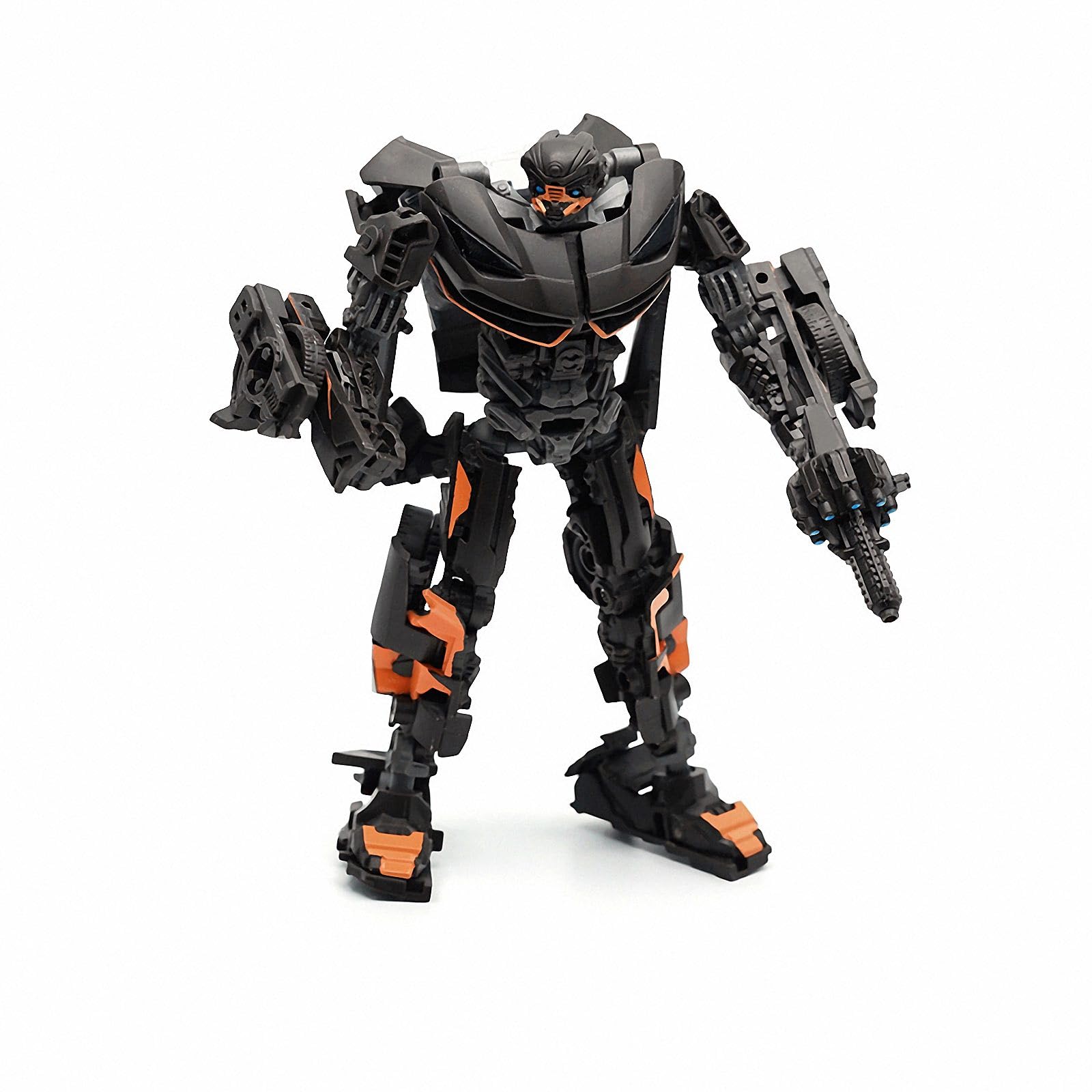 Chingbor Deformation Robot Toy crafted from ABS plastic and alloy for durability.