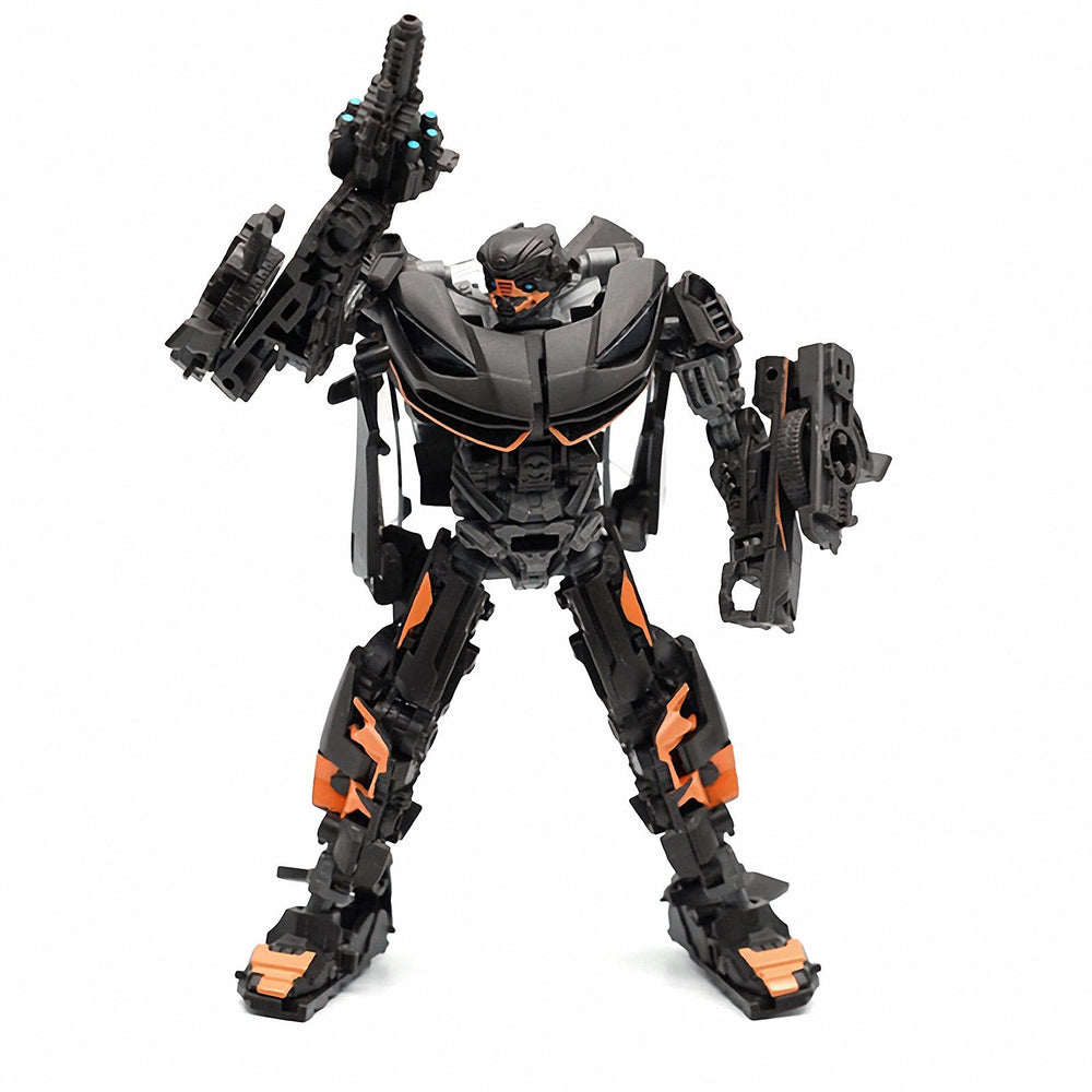 Chingbor Deformation Robot Toy mechanism-pivot enables smooth shape-shifting.