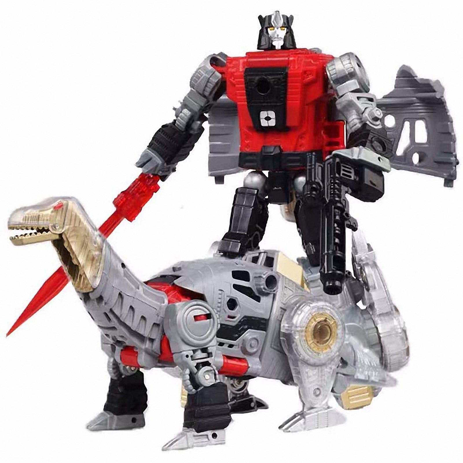Chingbor Deformation Toy Combiner assembled figure ready for display