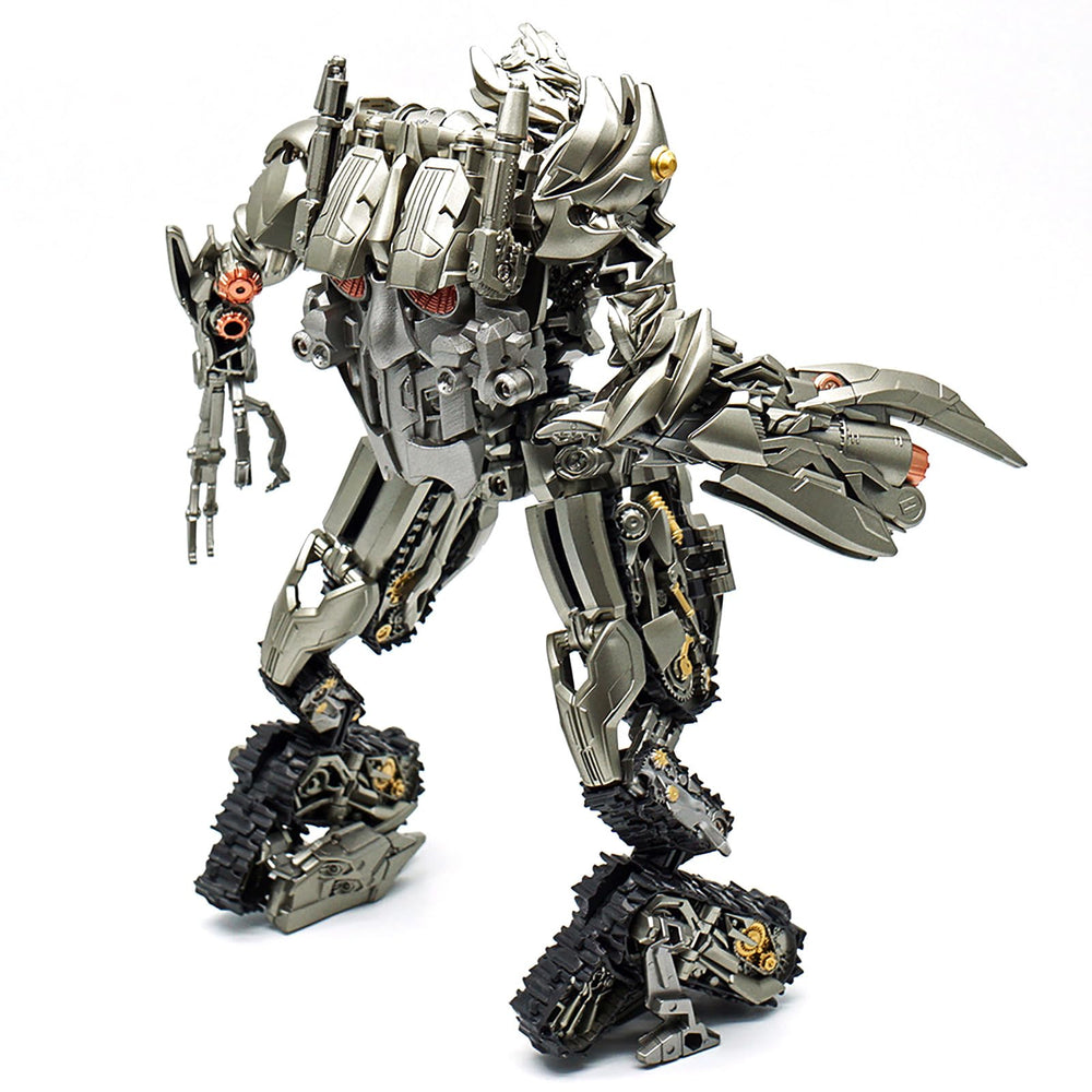 Chingbor robot joints rotate smoothly for lifelike deformation action.