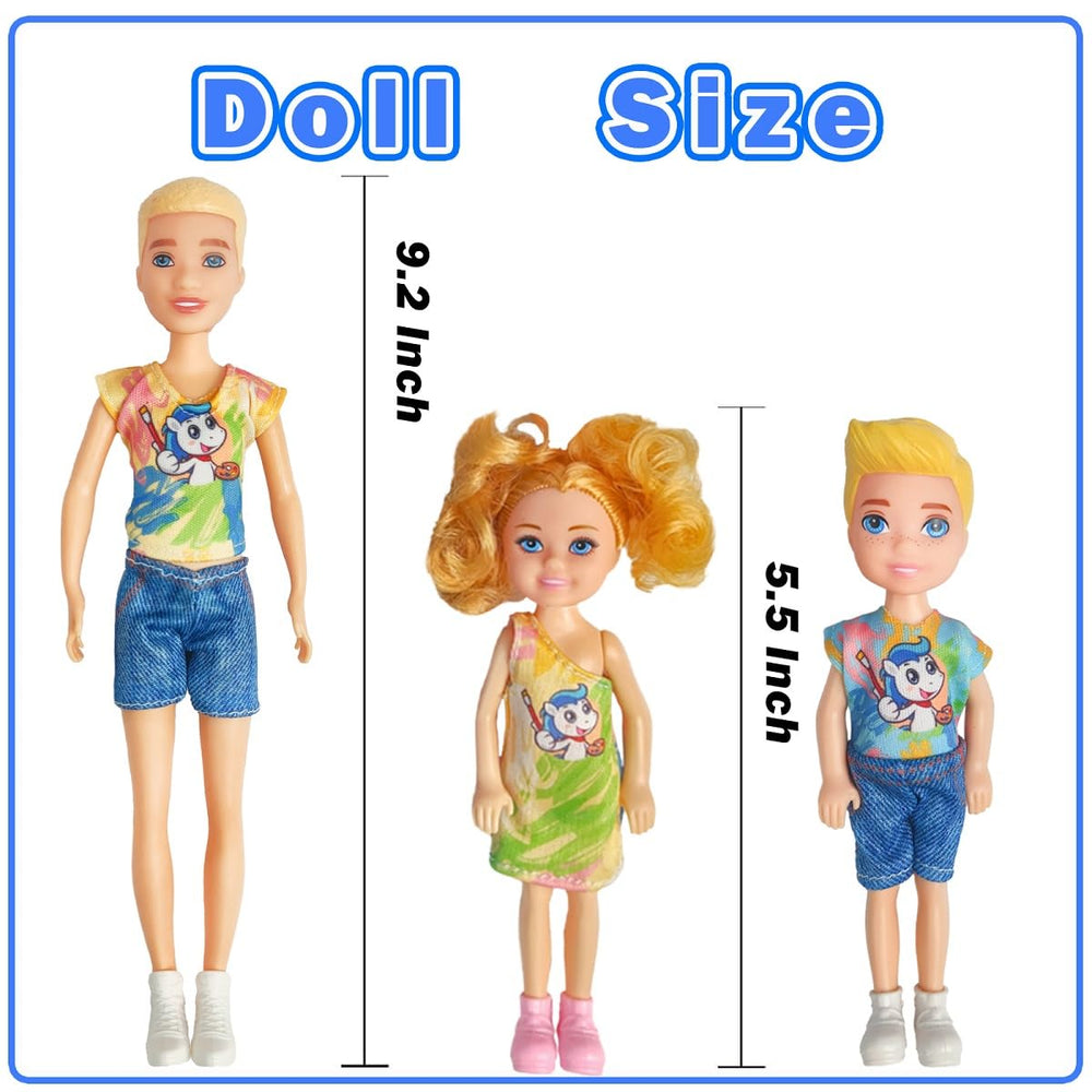 Chioldilly child holding family figures demonstrates easy interaction during imaginative play sessions.