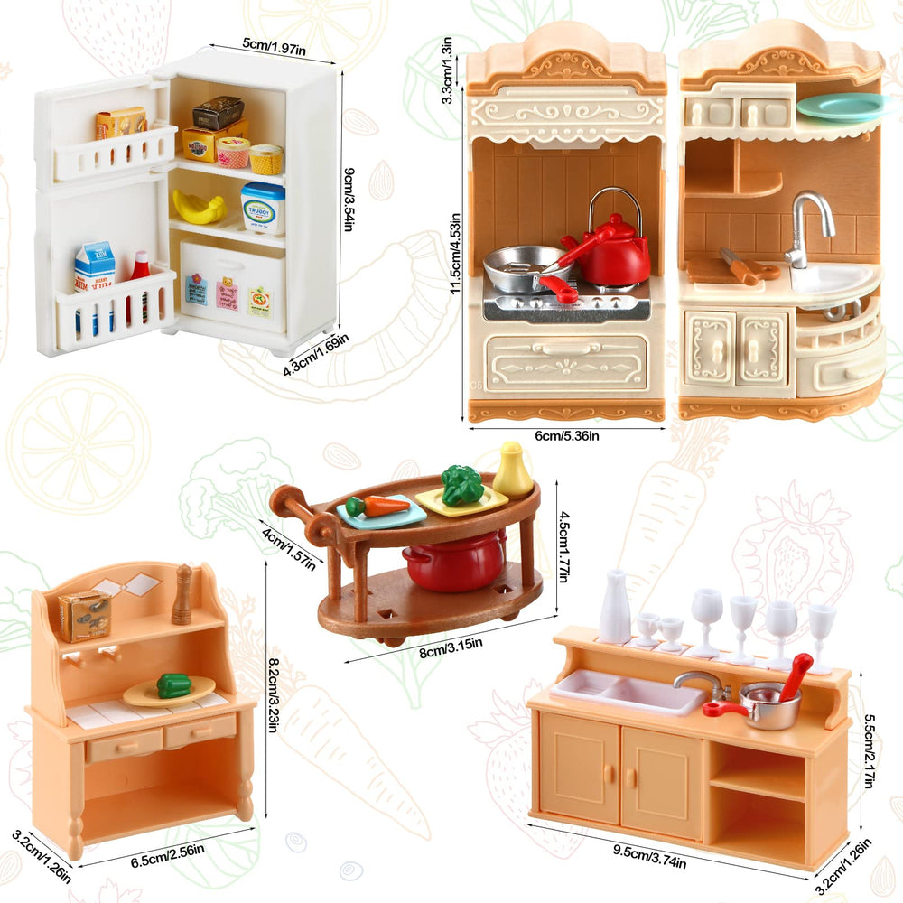 Chivao mini foods for authentic kitchen role play