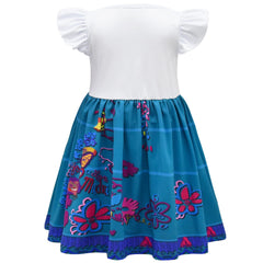Choadam Mirabel dress in vibrant colors stays bright after washing