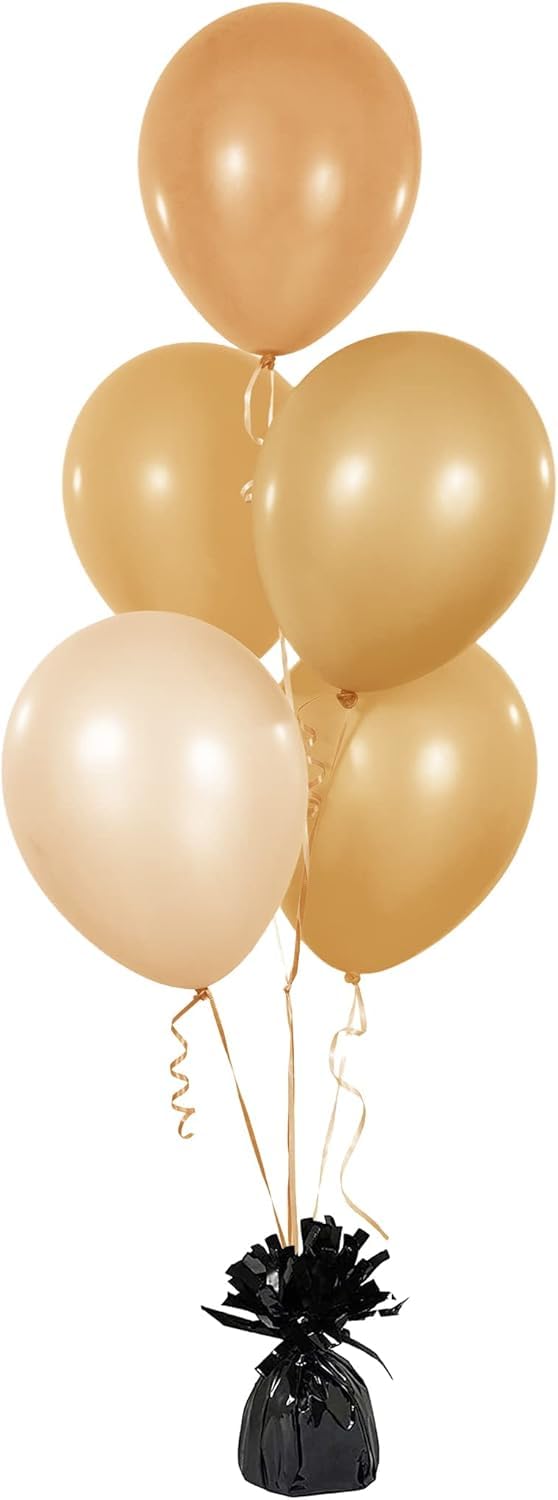 Chochkees Black Metallic Balloon Weights feature premium materials for durable performance.