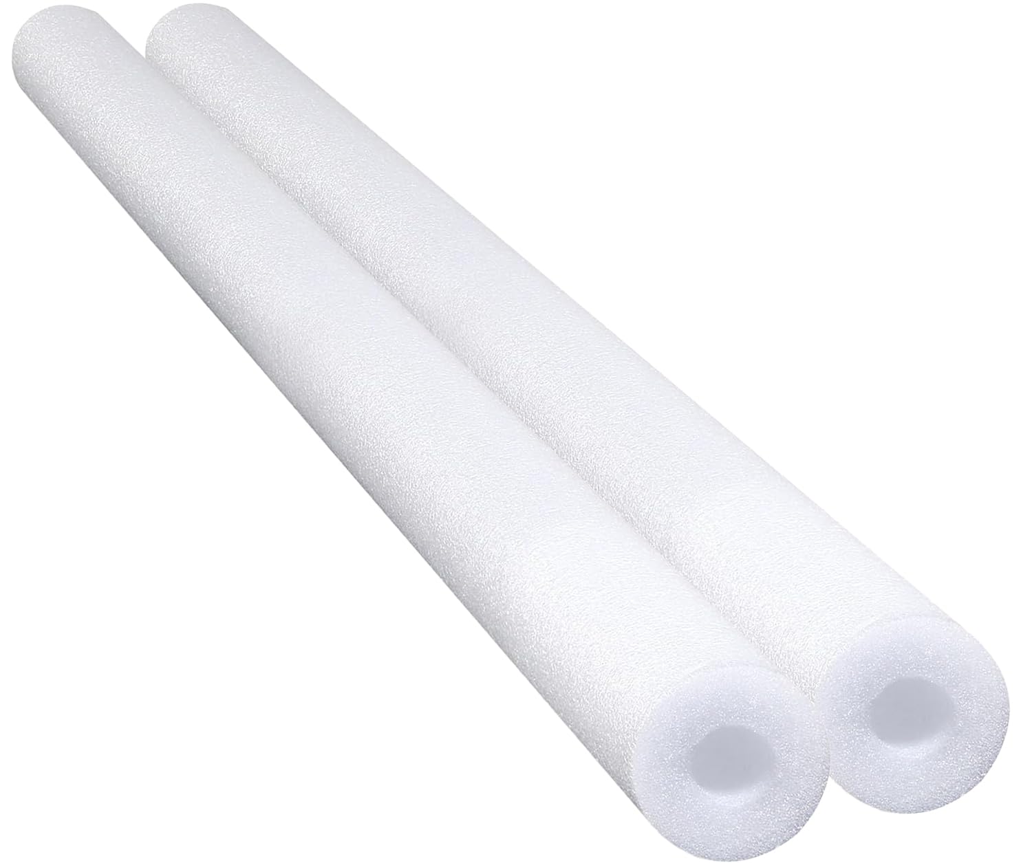 Chochkees white 52-inch pool noodle for lounging and family pool fun.