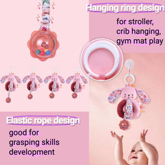 Chochumy hanging ball with elastic rope supports grasp and fine motor play.