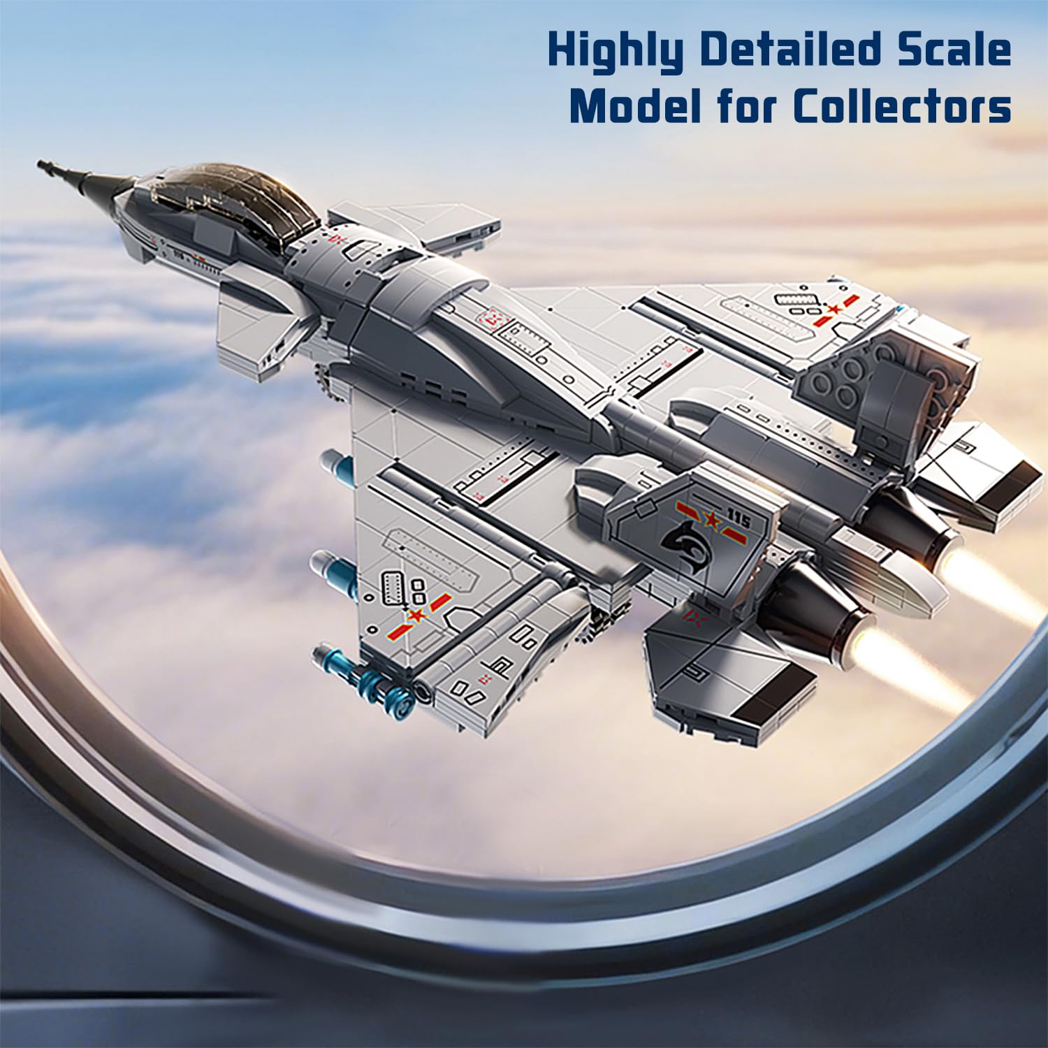 Chodia 577-pcs ABS pieces ensure smooth edges for safe, satisfying assembly