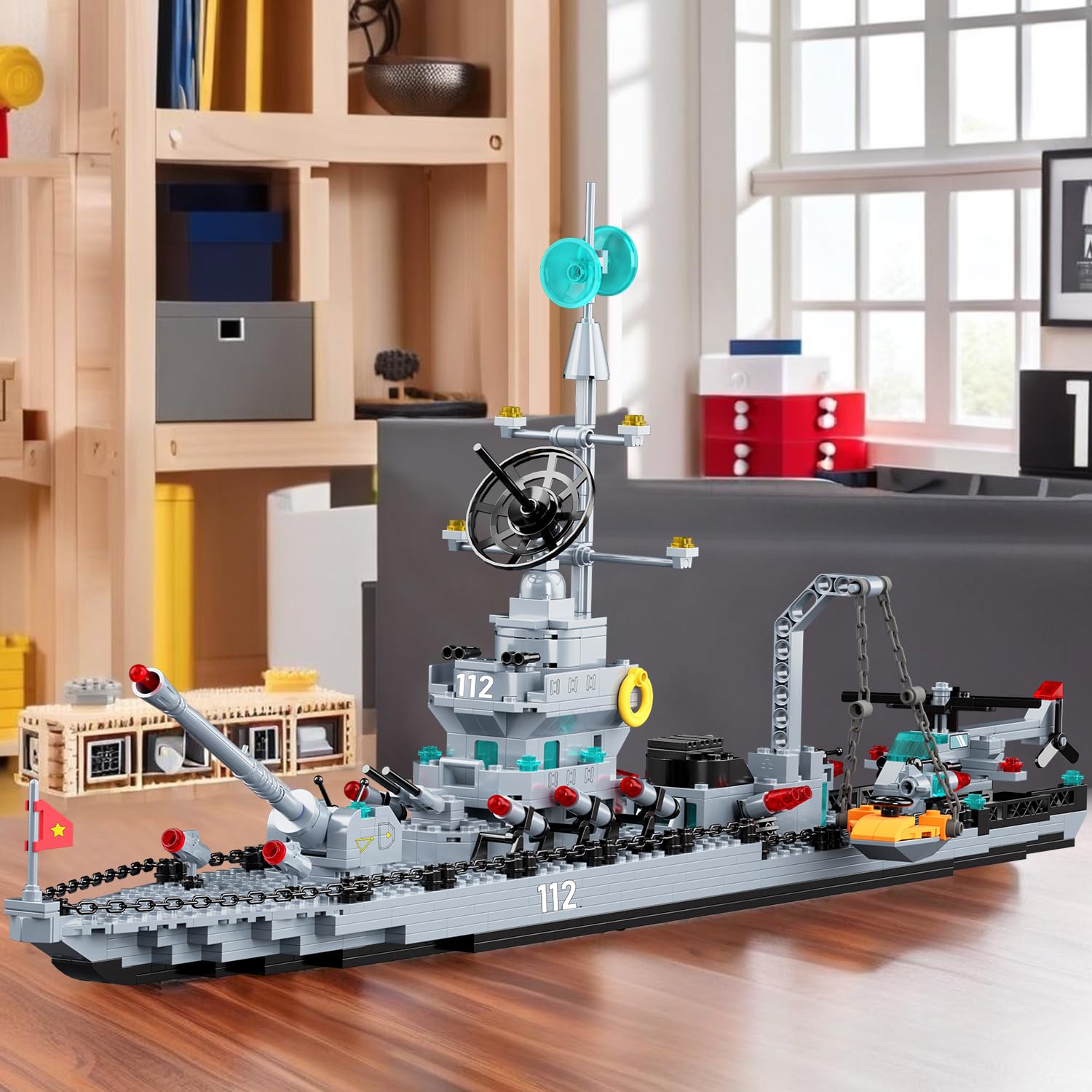 Chodia battleship 6-in-1 XL action switch fires bullets