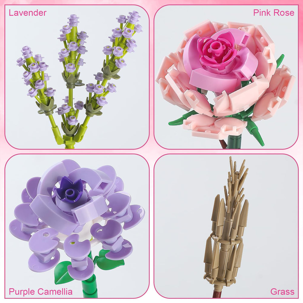 Chodia eustoma pieces enabling varied bouquet shapes and crafting fun