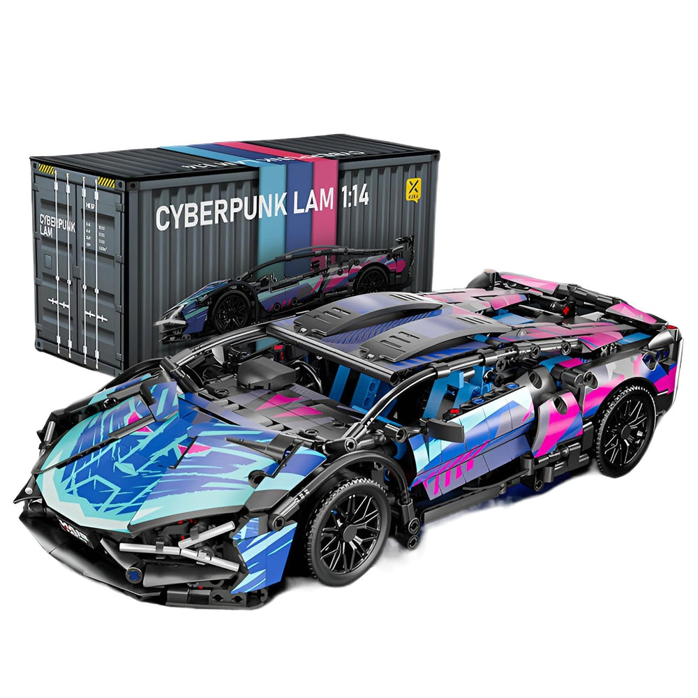 Chodia Sport Race Car 1:14 front view shows realism for immersive building.