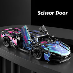 Chodia Sport Race Car 1:14 rear spoiler and moving parts emphasize authentic tech.