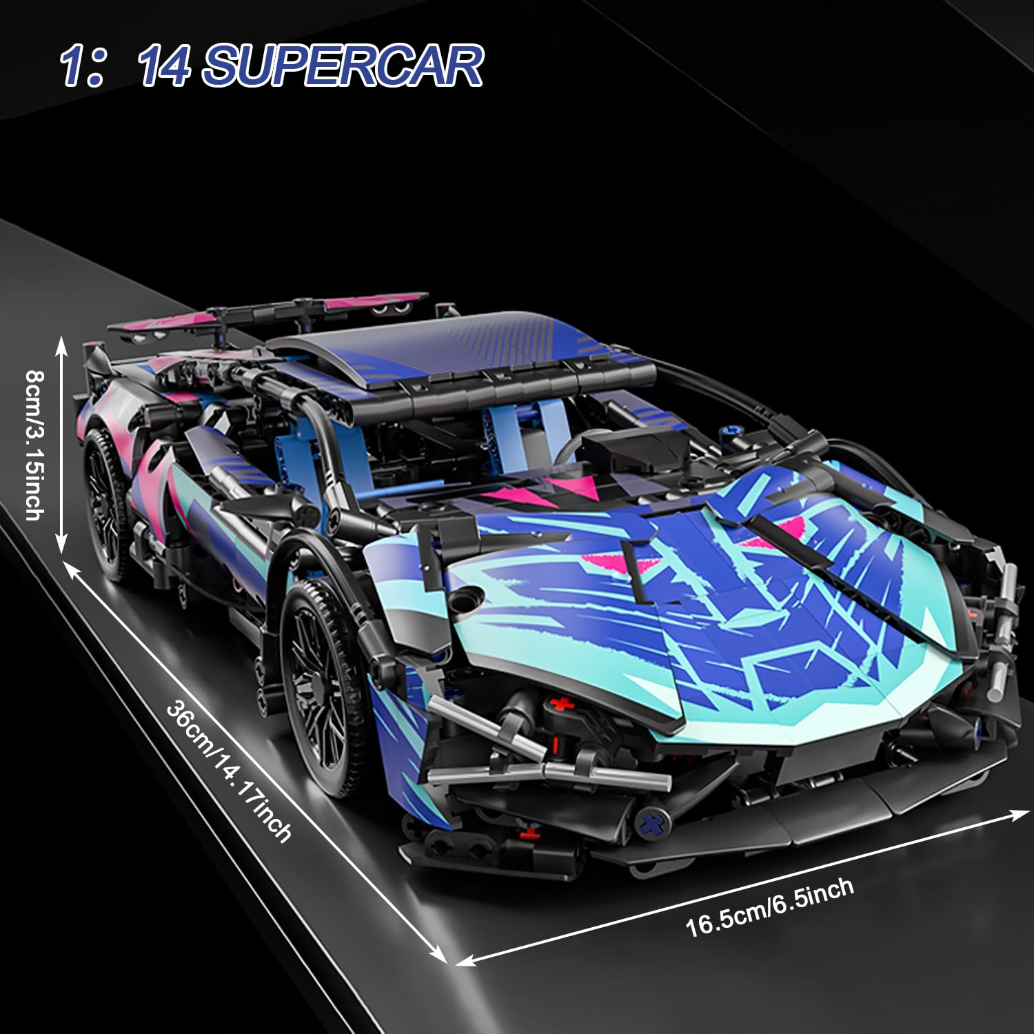 Chodia Sport race car hood action for interactive opening feature