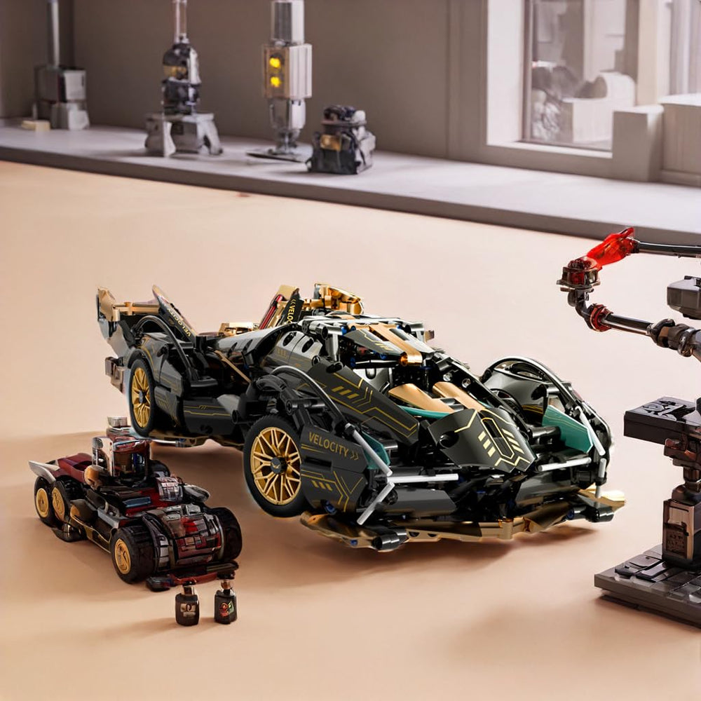 Chodia Sport finished desk display piece adds automotive flair.