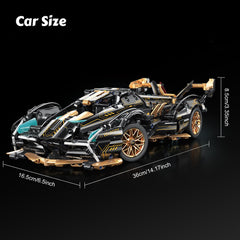 Chodia Sport rear suspension and wheels emphasize authentic motion and realism.