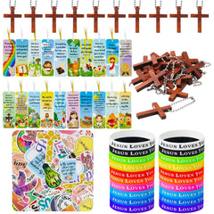 Cholemy wristbands set for Christian events with colorful designs and comfortable silicone