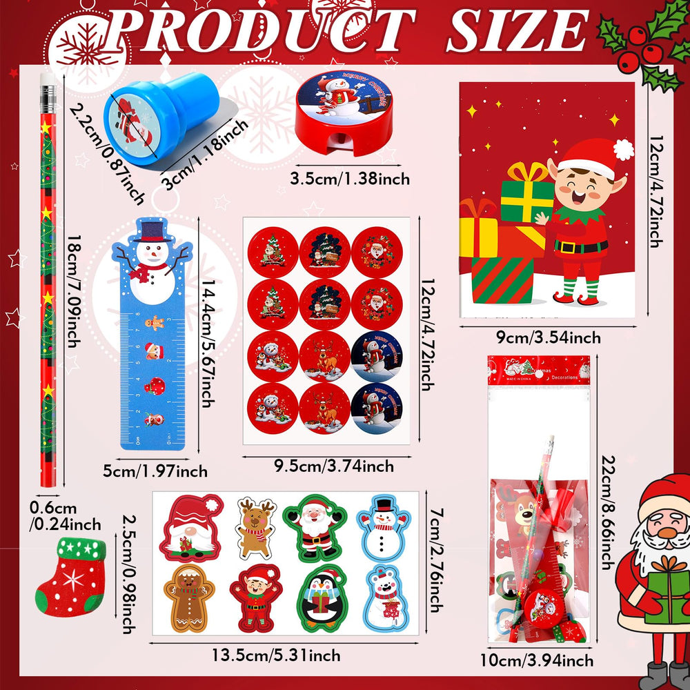 Cholemy Snowman stickers add festive decoration for gifts.