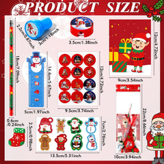 Cholemy Snowman stickers add festive decoration for gifts.