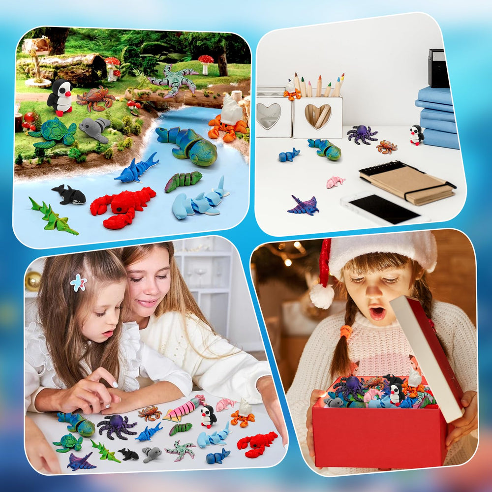 CHolic crab figure vibrant desk accent and tactile fidget toy