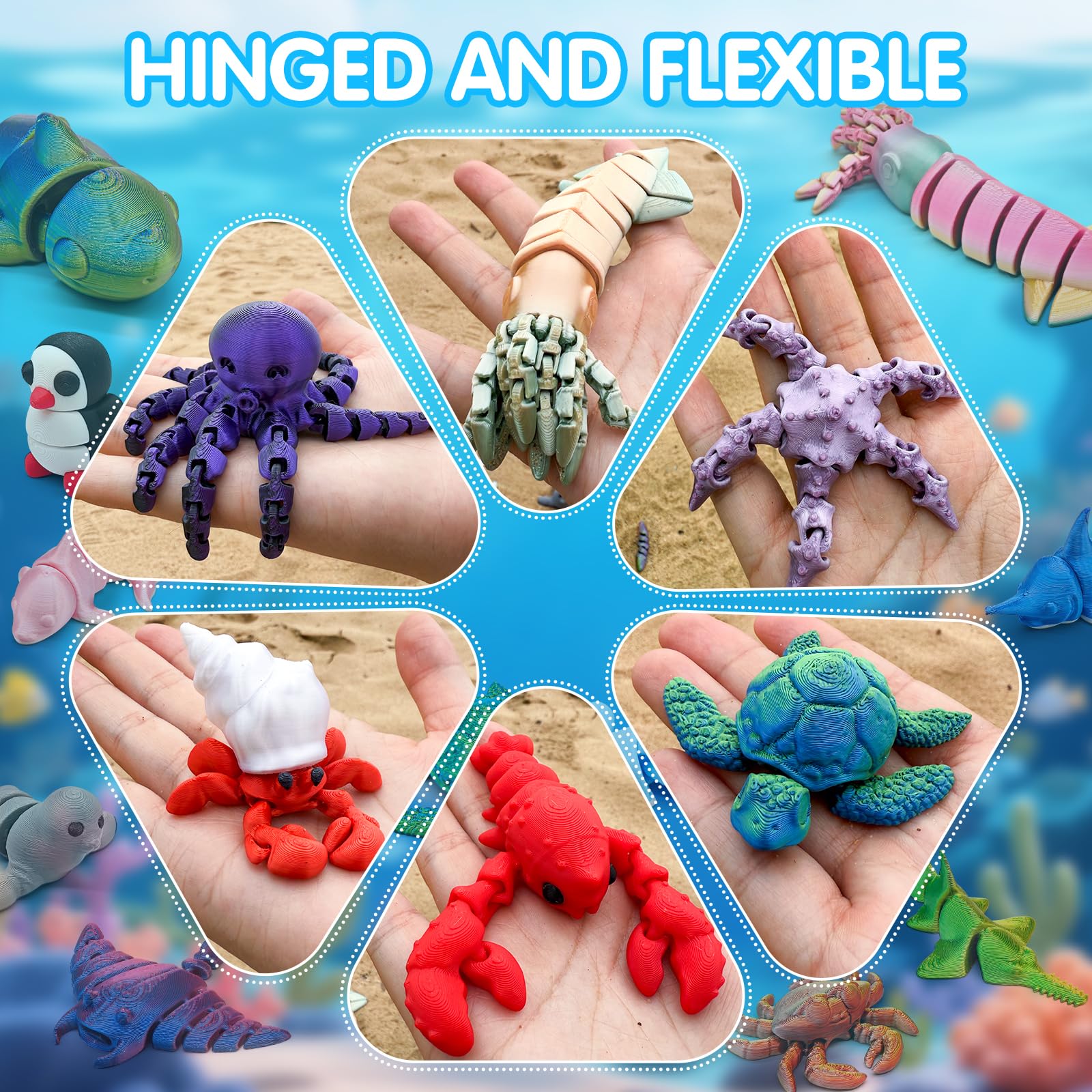 CHolic octopus figure flexible and engaging on desks and party decor