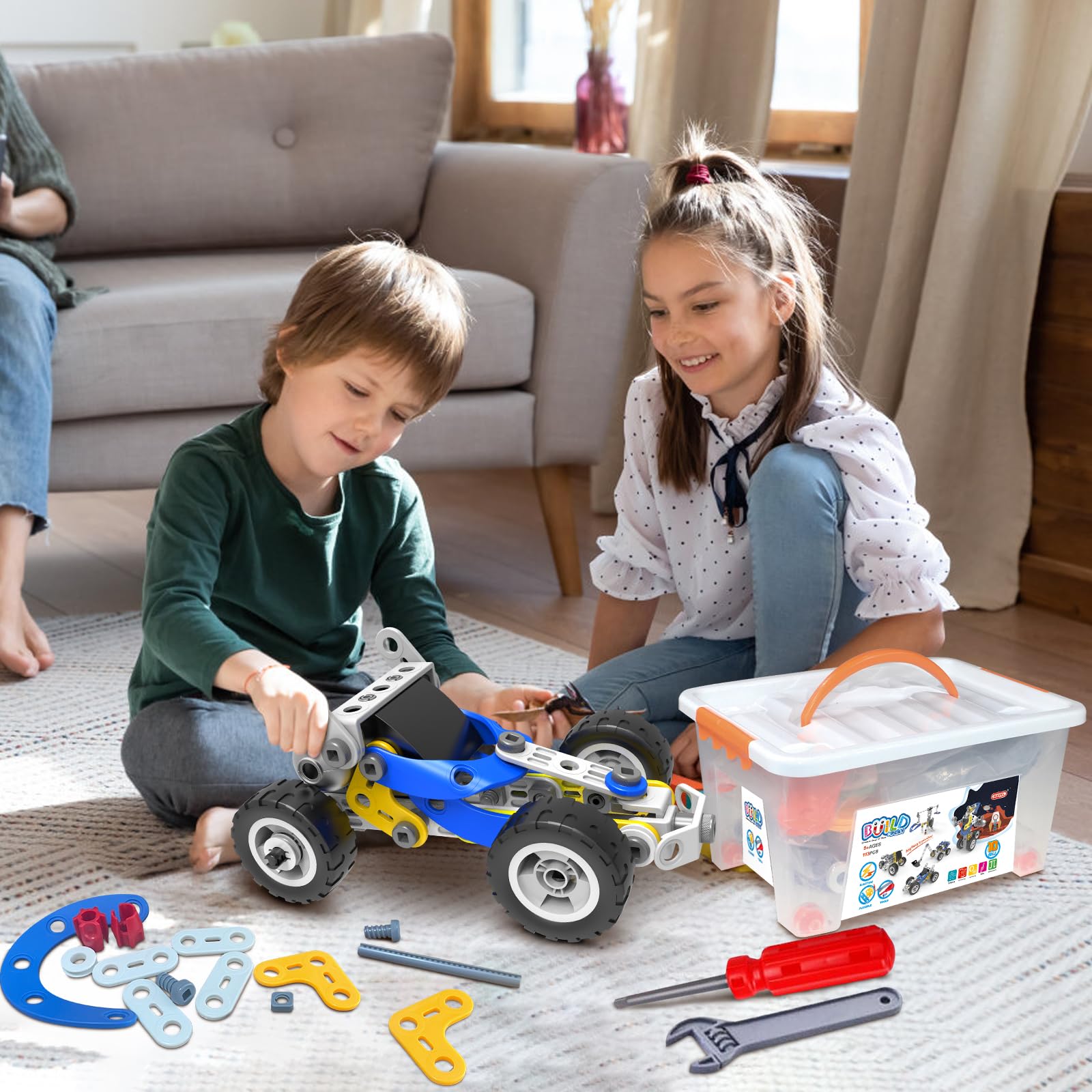 Choopheme 10-in-1 electric stem toy jeep inspiring imaginative engineering adventures