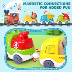 Choopheme curved tracks forming looping layouts for imaginative play