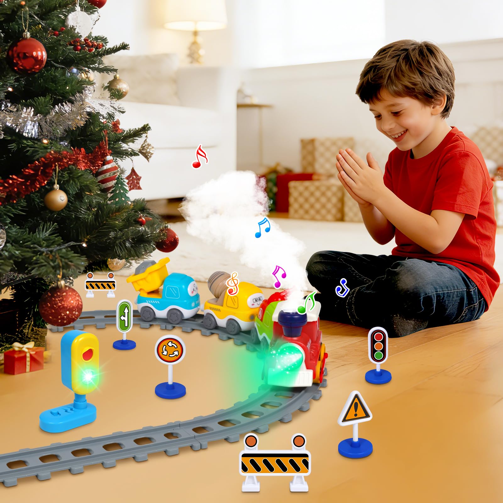 Choopheme magnetic connections enabling quick reconfigurations of layouts