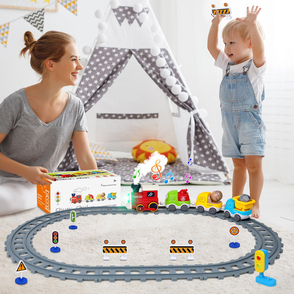 Choopheme train set music and sounds enriching pretend play scenarios