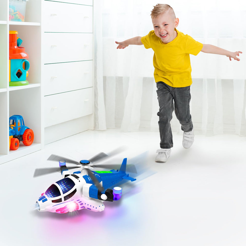 Choopheme helicopter toy makes a delightful gift for ages 2 to 5.