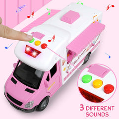 Choopheme ice cream truck toy open doors invites imaginative play and storytelling.