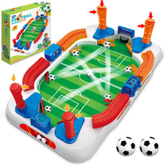 Choopheme Mini Foosball Table with 4-flipper drive for fast, responsive play