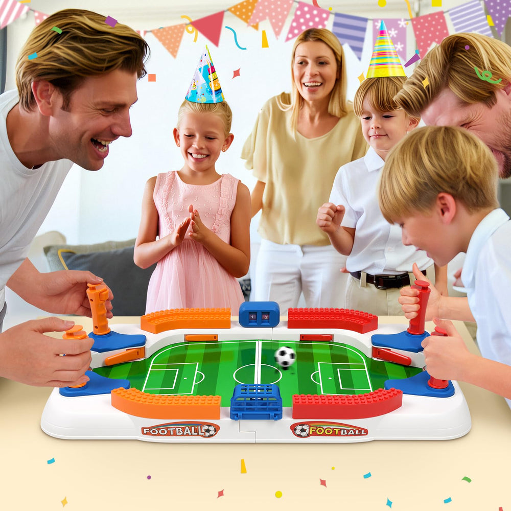 Choopheme Mini Foosball Table portable design for family fun anywhere