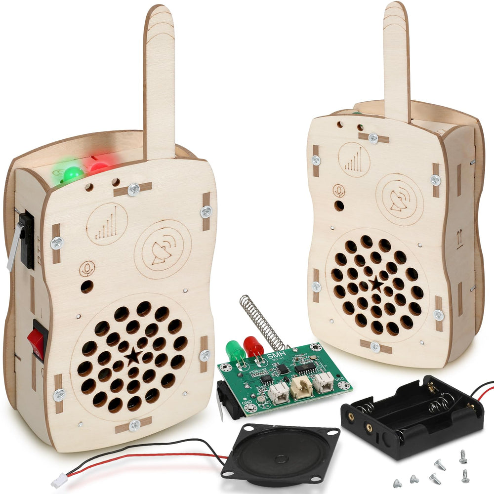 Choopheme stem walkie talkie kit ready for unboxing, sparks curiosity and hands-on learning.
