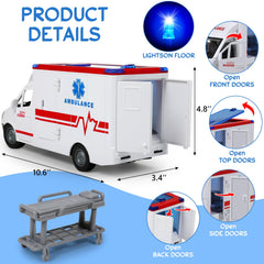 Choopheme ambulance friction-wheels promote active, battery-free movement.