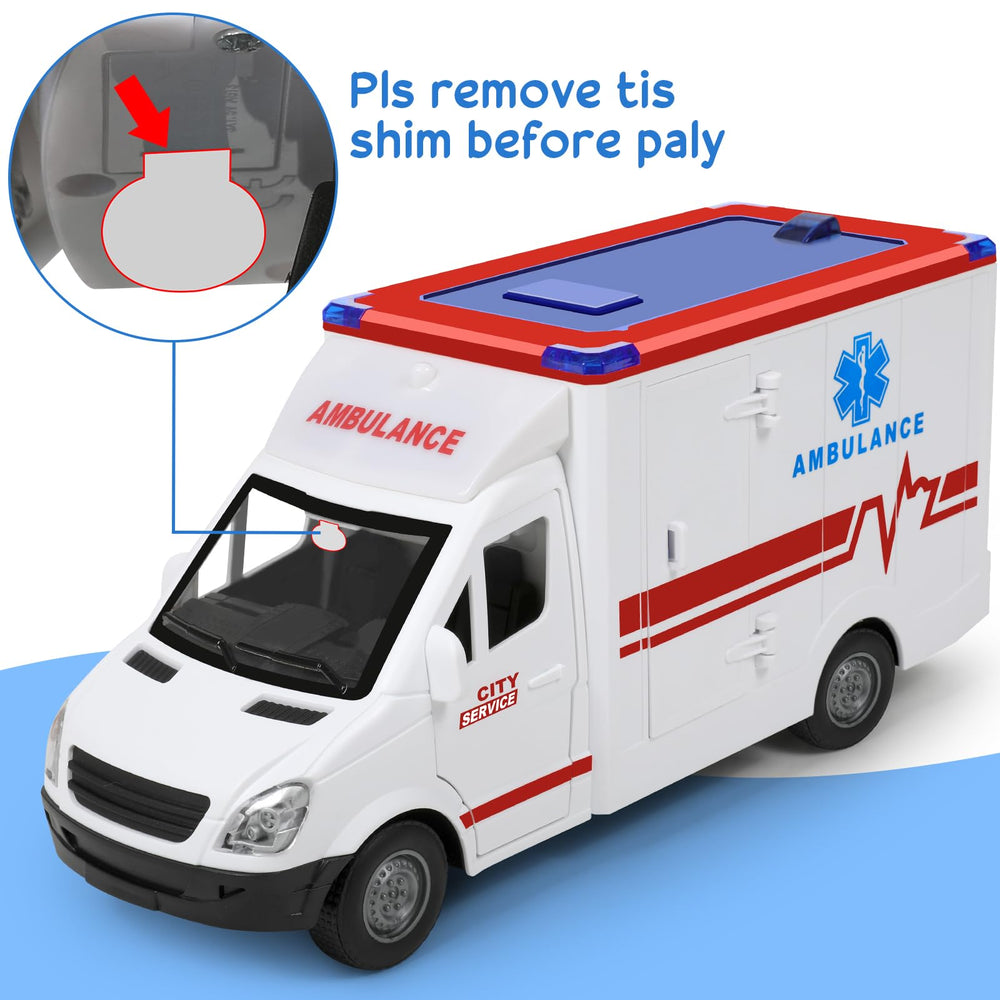 Choopheme ambulance arrives gift-ready, ideal for birthdays and holidays.