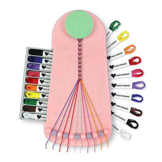 Choose Friendship Macaroon kit with slide-out drawer for easy organization during crafting