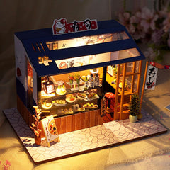 CHOOYIH Japanese-style dollhouse interior with detailed rooms