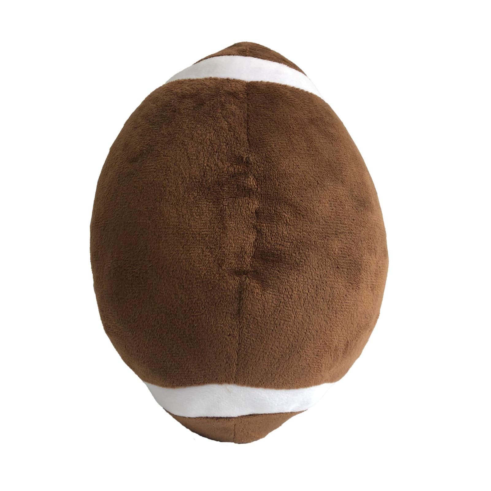 CHORONMO football plush pillow embroidery detail shows authentic stitches and charm