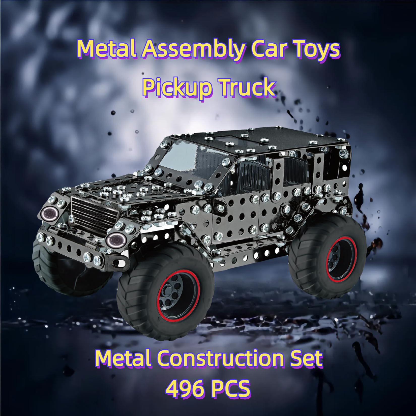 CHOWONE off-road car model kit shown as a finished display piece.