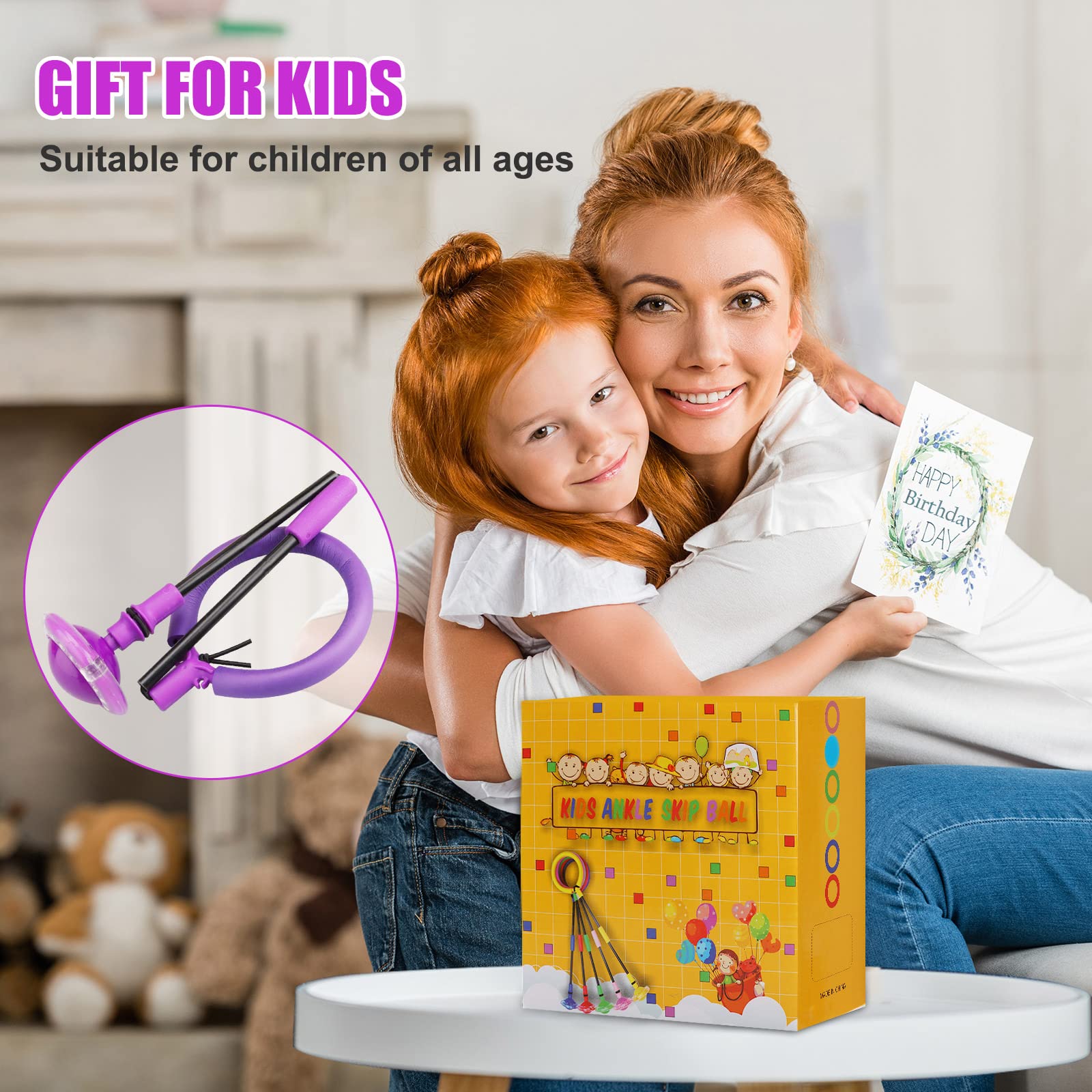 Chridark skip ball makes a great family gift for active fun