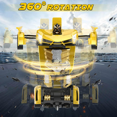 Chridark RC car performs 360-degree spins and drifts for high-energy stunts.