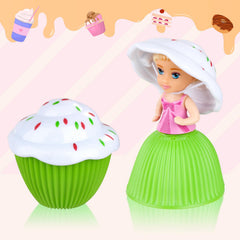 Christoy scented cupcake doll releases strawberry aroma for multisensory unboxings.