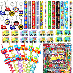 CHSLtmxq train pull-back vehicles for exciting party favors and interactive play.